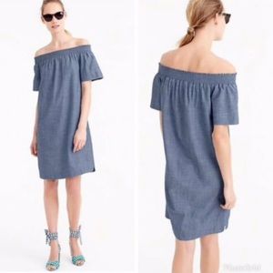 J Crew denim chambray dress—size 00